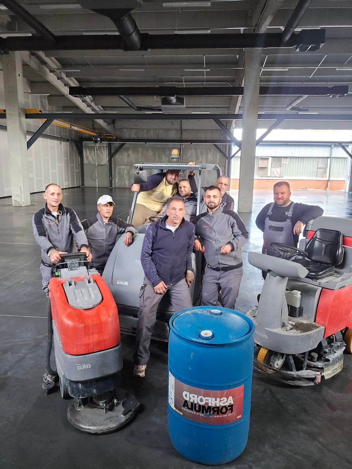 Material sales — Calor team with Ashford Formula