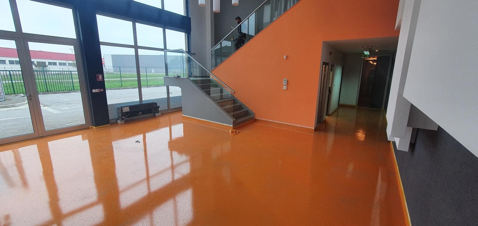 Industrielle Epoxidböden